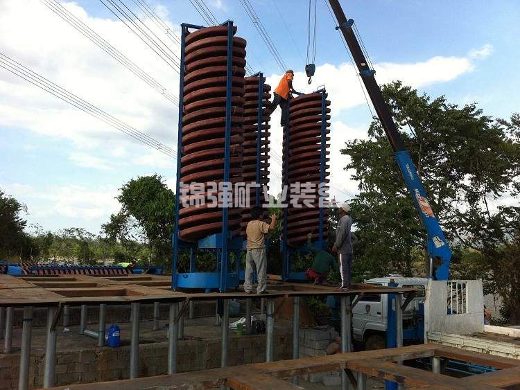 沙铬矿选矿浓度控制不好?螺旋溜槽分选参数详解(图2) nyeAb8ii8z.jpg